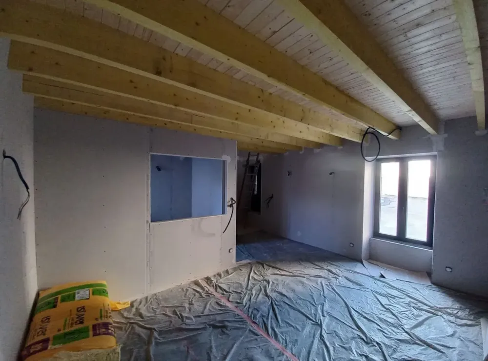 travaux de rénovation à Saint-Evarzec