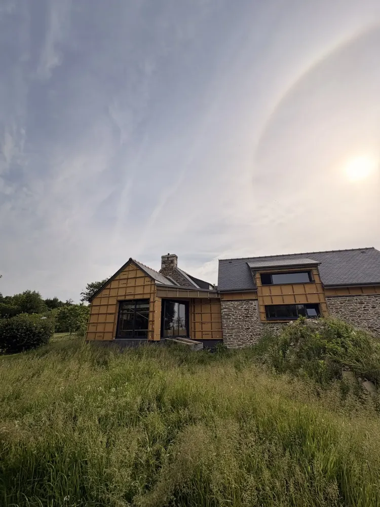 Rénovation d'une extension en ossature bois
