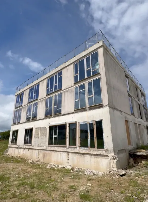 Rénovation d'un bâtiment public